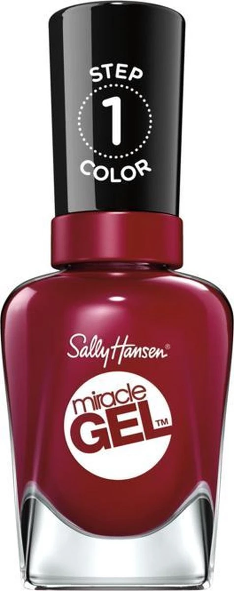 Sally Hansen Miracle Gel Nagellak - 440 Dig Fig - Rood