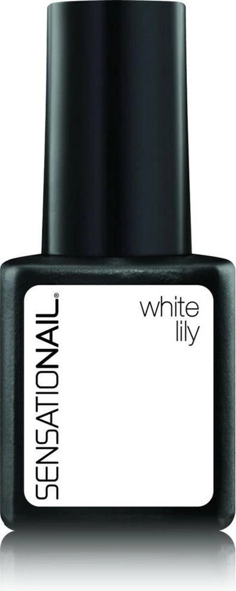 SensatioNail Gel Polish White Lily - Gel Nagellak - Wit - Afbeelding 3