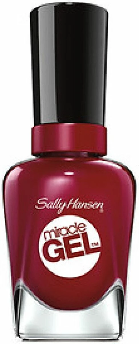 Sally Hansen Miracle Gel Nagellak - 440 Dig Fig - Rood - Afbeelding 7