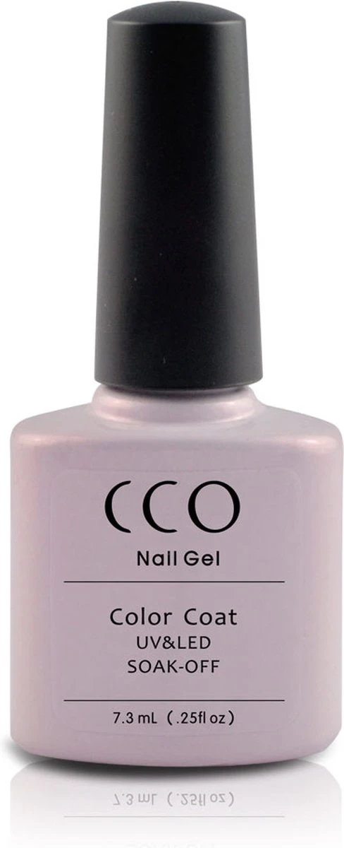 Cco Shellac-Moonlight & Roses-Transparant Wit Met Parelmoer- Gel Nagellak - Afbeelding 3