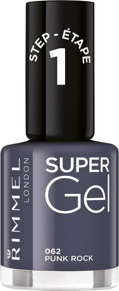 Rimmel London Super Gel Nagellak - 062 Punk Rock - Afbeelding 4