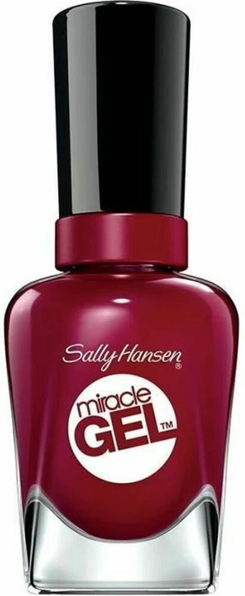 Sally Hansen Miracle Gel Nagellak - 440 Dig Fig - Rood - Afbeelding 8