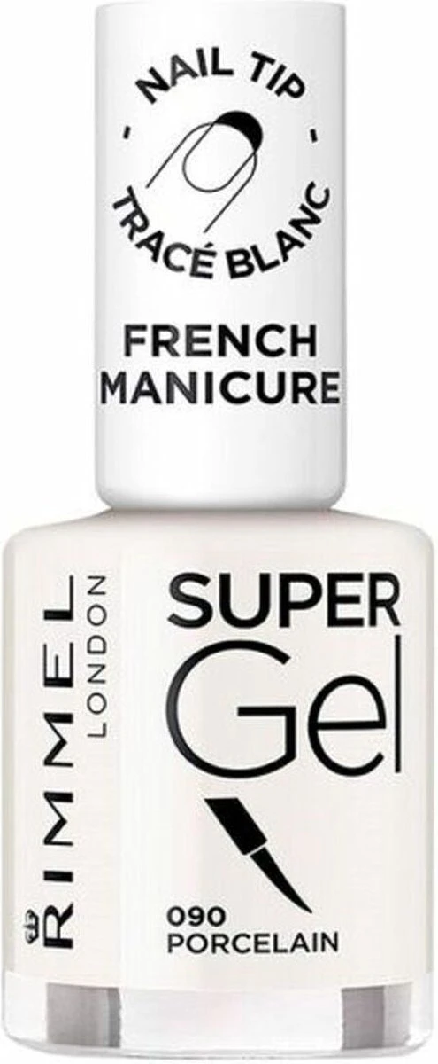 Rimmel London SuperGel French Manicure Nagellak - 091 English Rose - Afbeelding 6
