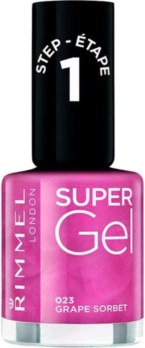 Rimmel London Super Gel Nagellak - 062 Punk Rock - Afbeelding 7