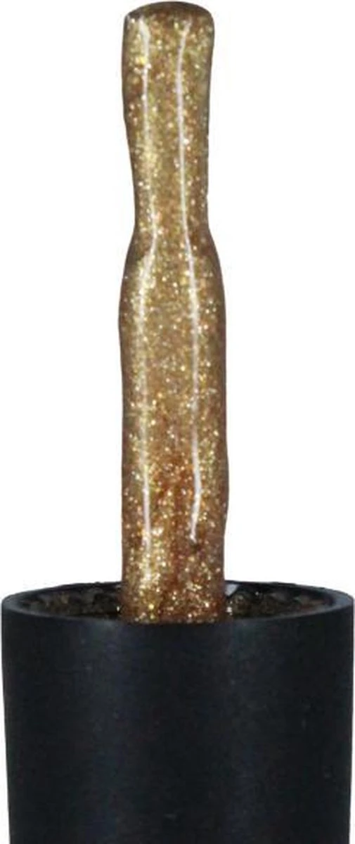 Merkloos #GLITTERSERIE - Influence Gellac - UV / LED Gellak - Gel Nagellak - Gel Lak - Valentijns Cadeau - Kado Voor Haar Vrouw - Valentijns Cadeau - Glitter / Blauw / Groen / Bruin / Rose Goud - Startersset - 4 X 10 Ml - Afbeelding 5