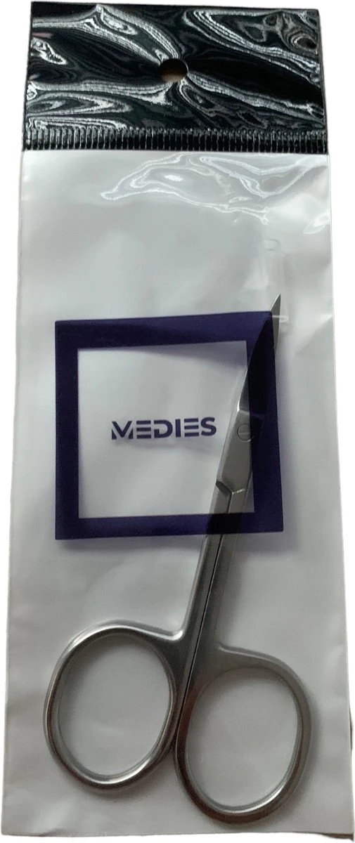 Medies - Professionele Nagelschaar Voor Vingernagels En Teennagels | Nagelschaartje | Nagelschaar Volwassenen | Pedicure Of Manicure Schaar - RVS - Afbeelding 6