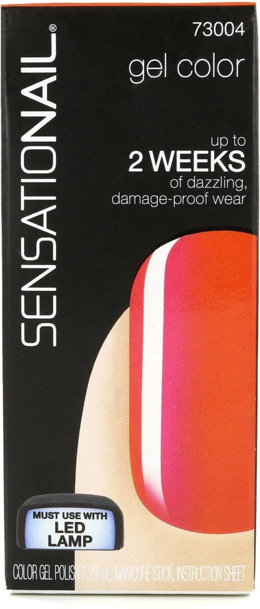 Sensationail Gel Nagellak | Tropical Punch - Afbeelding 4