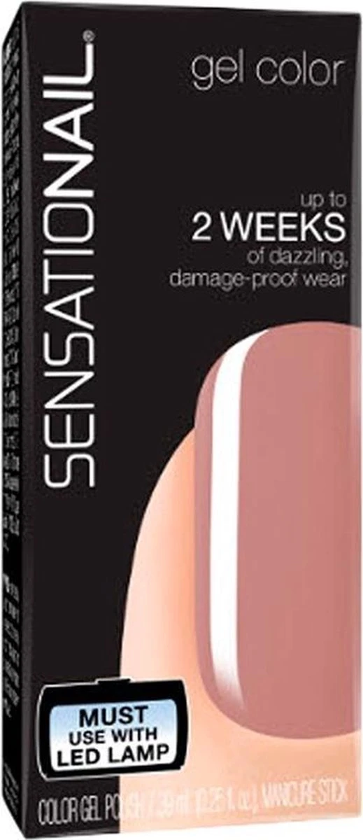 SensatioNail Gel Polish Macchiato - Gel Nagellak - Nude - Afbeelding 4