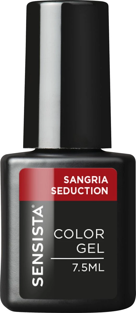 Sensista Color Gel Nagellak Sangria Seduction - Rood - Afbeelding 4