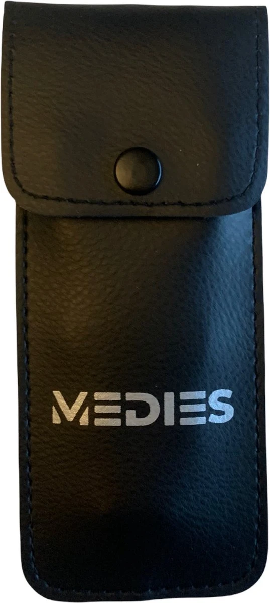 Medies - Premium Professionele Nageltang Met Dubbele Overbrenging Voor Harde Teennagels Met Gratis Kunstlederen Opbergtas | Dubbelscharniertang Gebogen | Nagelknipper | Nagelschaar - Zachte Opening En Sluiting - Afbeelding 2