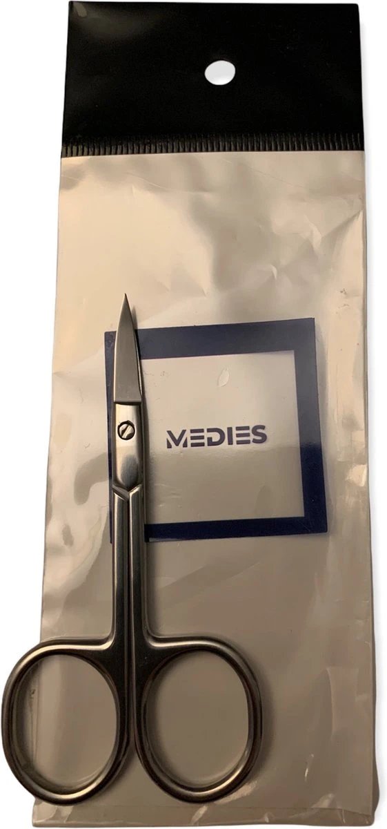 Medies - Professionele Nagelschaar Voor Vingernagels En Teennagels | Nagelschaartje | Nagelschaar Volwassenen | Pedicure Of Manicure Schaar - RVS - Afbeelding 3