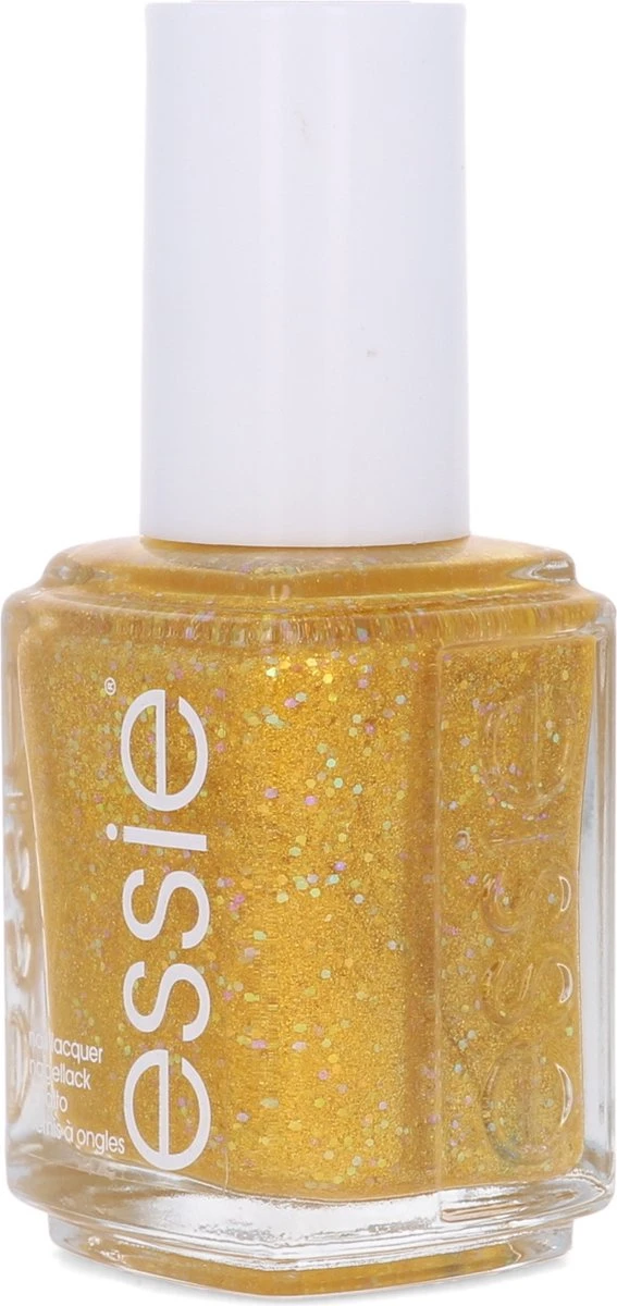 Essie Winter Collection Nagellak - 665 Caught On Tape - Gouden Glitter Nagellak - Afbeelding 6