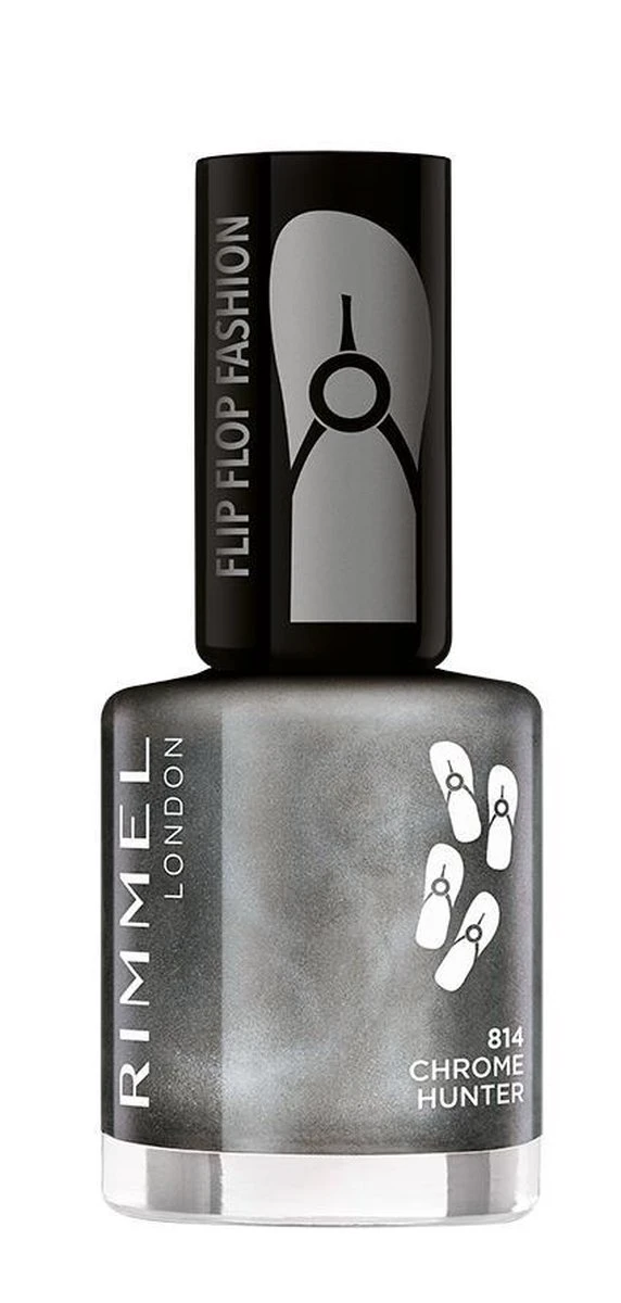 Rimmel London 60 Seconds Flip Flop Fashion Nagellak - 814 Chrome Hunter 9 Rimmel London 60 Seconds Flip Flop Fashion Nagellak - 814 Chrome Hunter - Afbeelding 7