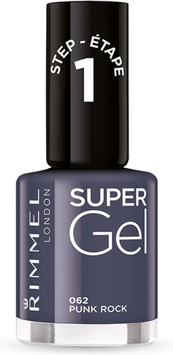 Rimmel London Super Gel Nagellak - 062 Punk Rock - Afbeelding 3