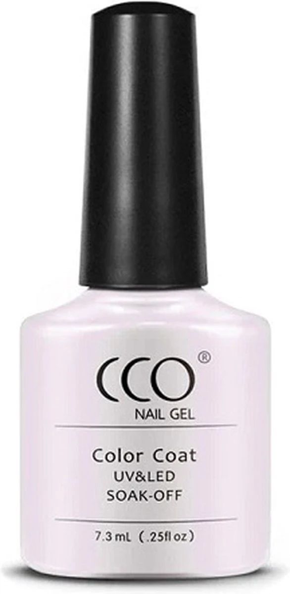 Cco Shellac-Moonlight & Roses-Transparant Wit Met Parelmoer- Gel Nagellak - Afbeelding 5