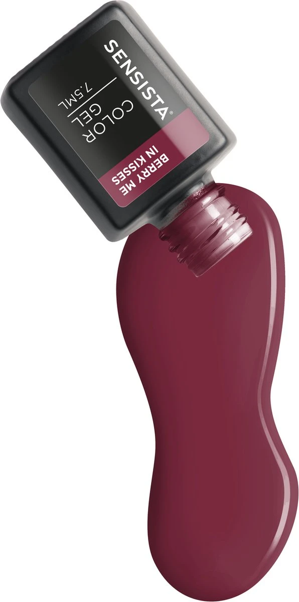 Sensista Color Gel Berry Me In Kisses - Rood - Afbeelding 3