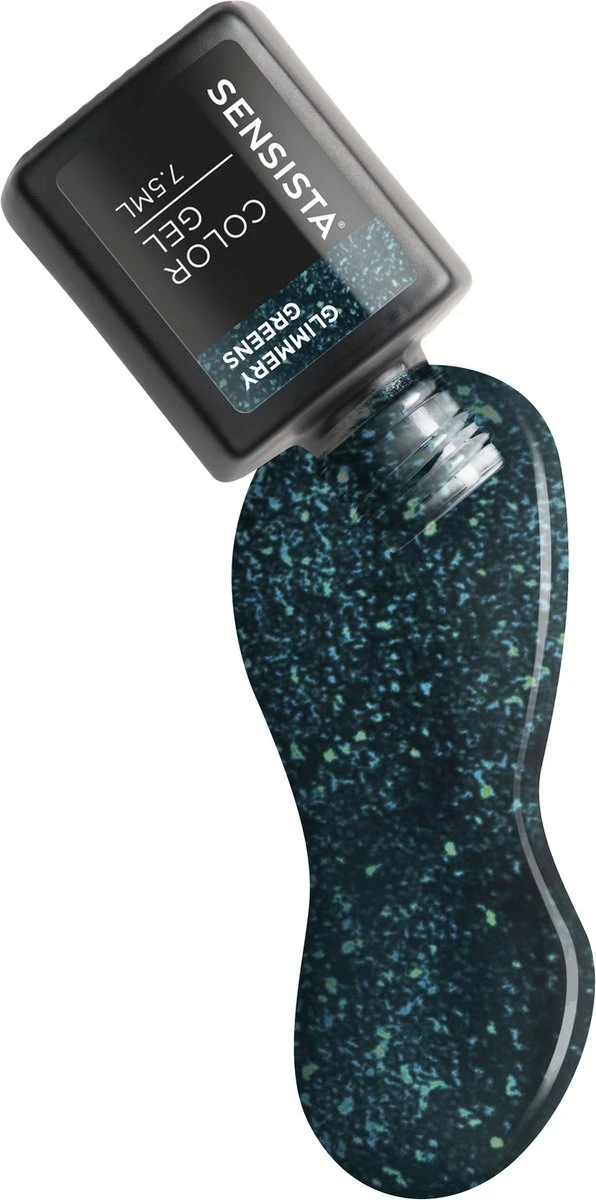 Sensista Color Gel Glimmery Greens - Groen/Glitter - Afbeelding 2
