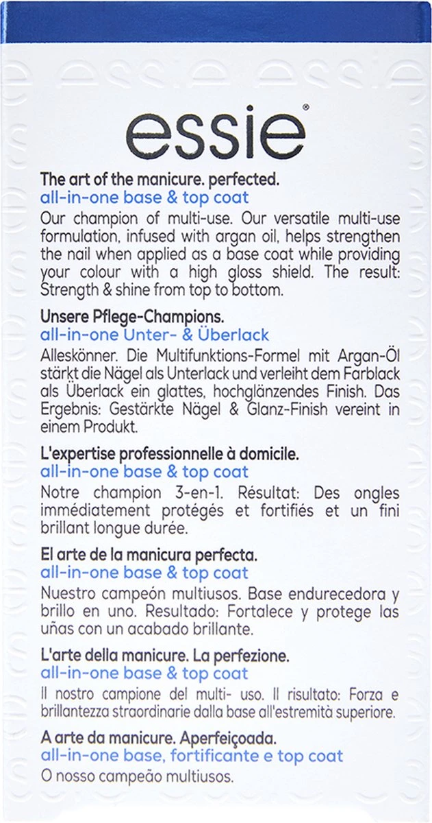 Essie Nagelverzorging - All-in-one Base Coat En Top Coat - Afbeelding 3
