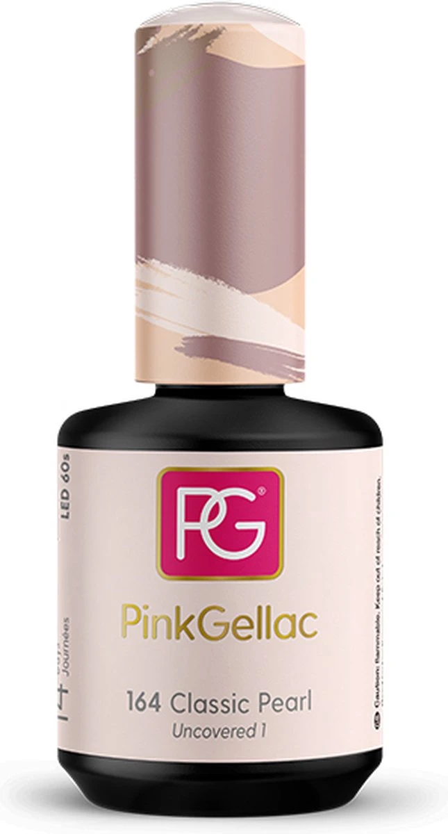 Pink Gellac - Classic Pearl - Gellak - Vegan - Wit - Glanzend - 15ml - Afbeelding 6