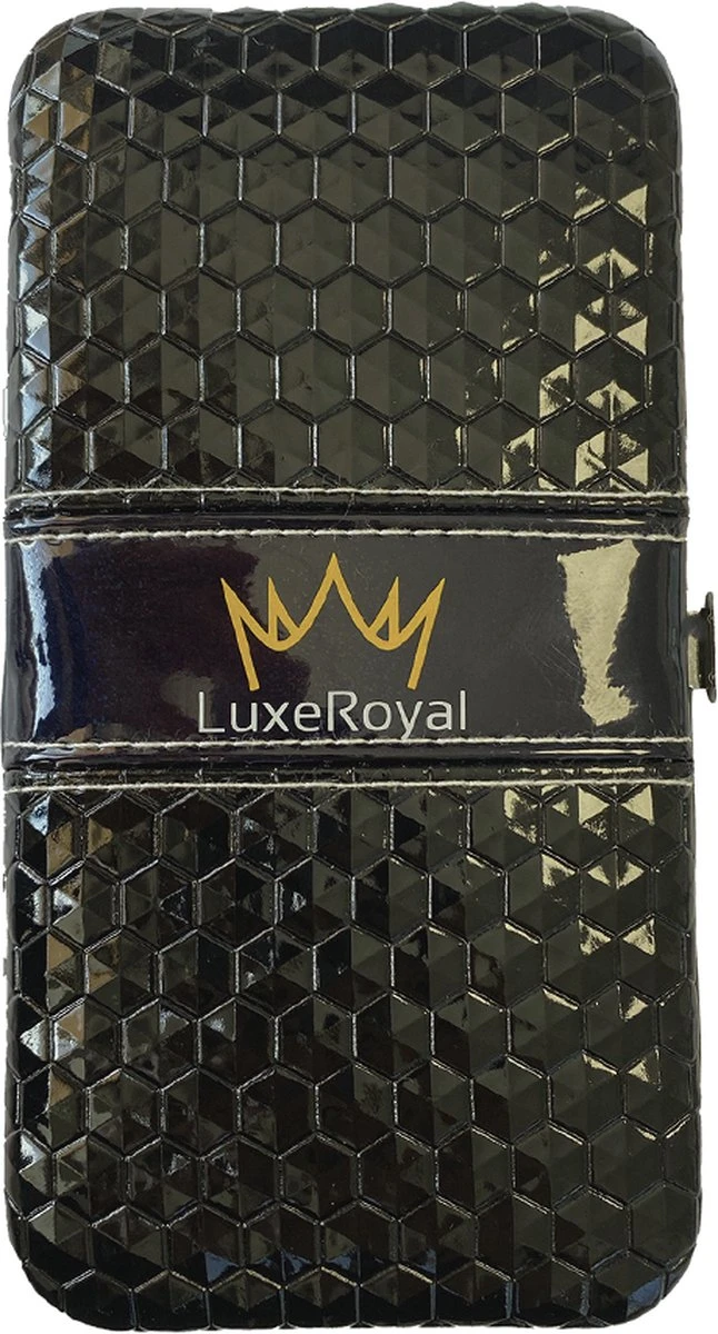 Nagelknipper Set – 18-Delige Pedicure En Manicure Sets Nagelaccessoires – Nagelset – Nagelverzorging Kit – Reisset Zwart - Afbeelding 2