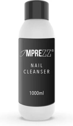 IMPREZZ® | Nail Cleanser 1000ml | Voor Het Ontvetten Van De Nagel En Verwijderen Van De Plaklaag Van Gel