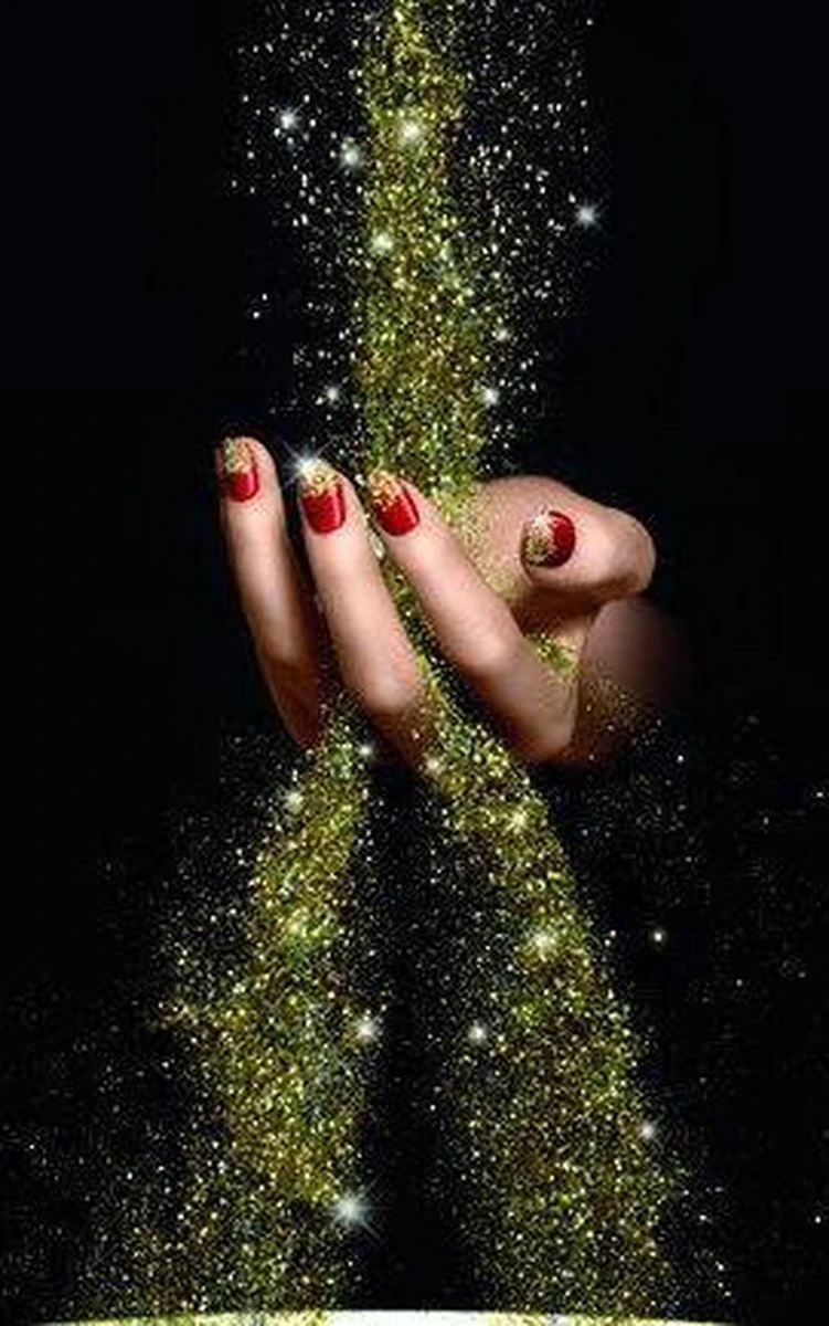 Rimmel London Glitter Low Coverage Nagellak - 019 Disco Diva - Afbeelding 3