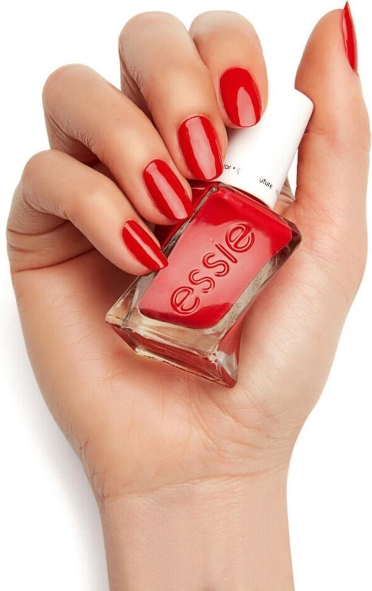 Essie Gel Couture - 270 Rock The Runway - Rood - Glanzende Nagellak Met Gel Effect - 13,5 Ml - Afbeelding 2