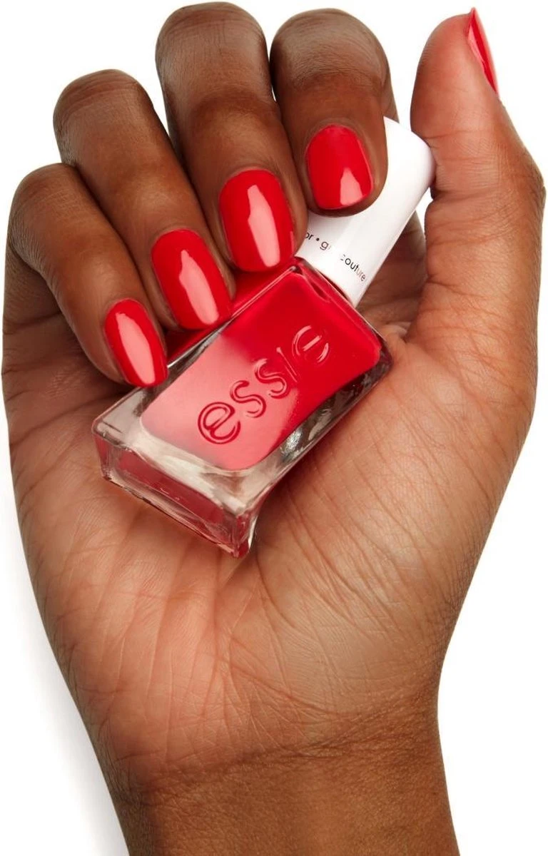 Essie Gel Couture - 270 Rock The Runway - Rood - Glanzende Nagellak Met Gel Effect - 13,5 Ml - Afbeelding 9
