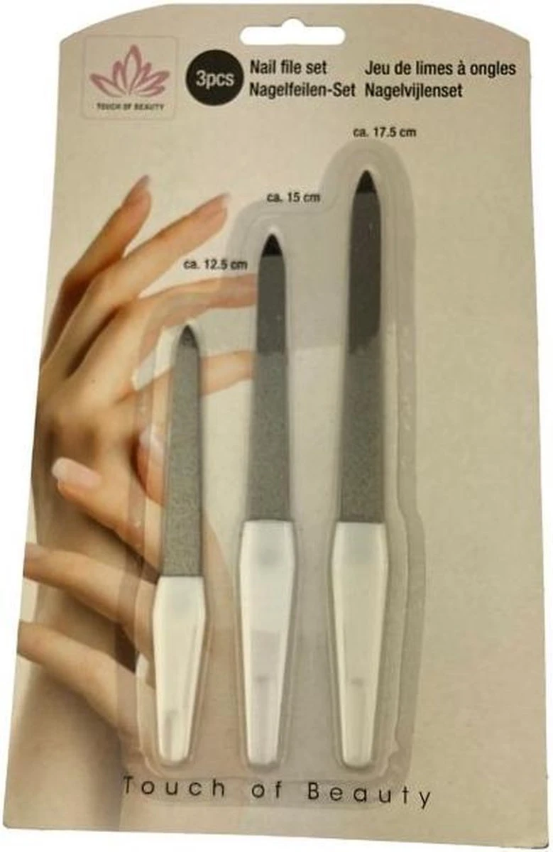 Orange85 Nagelvijl - Set - 3 Stuks - Nagelvijlen - Pedicure - Manicure - Nagelvijlen - Nagelset - Verzorging - Afbeelding 3