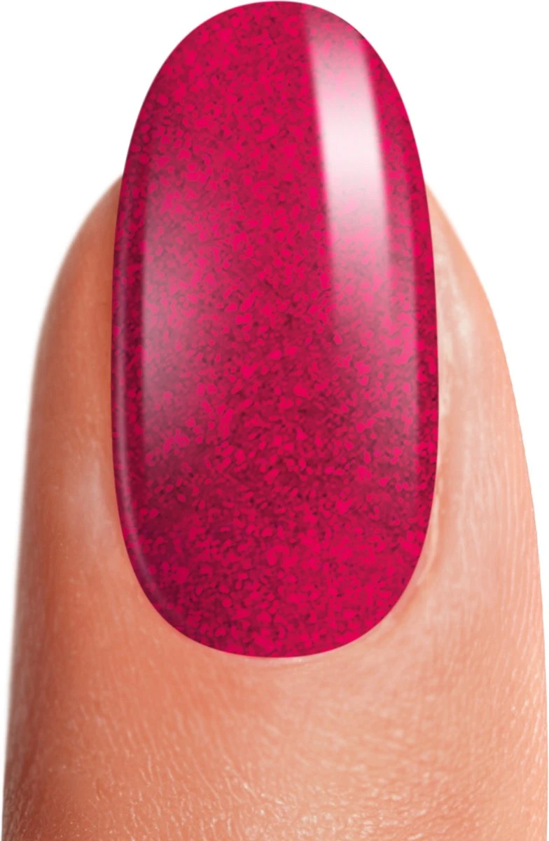 Sensista Color Gel Passionate Punch - Rood/roze Glitter - Afbeelding 5