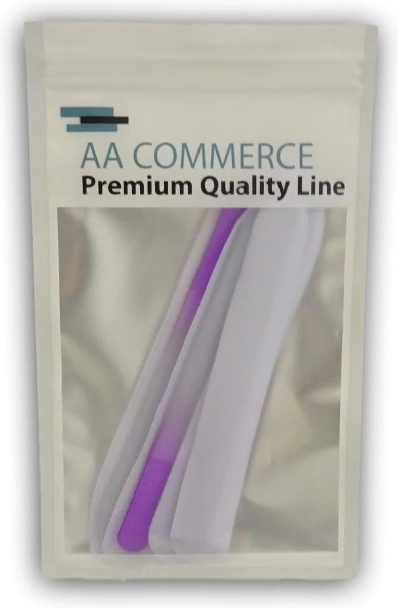 Manicure Pedicure Glasvijl Set - 4 Stuks - Premium Kristal Glasnagelvijl / Glazen Nagelvijl -t Voor Echte Nagels & Nepnagels/Acrylnagels/Gelnagels - Afbeelding 5