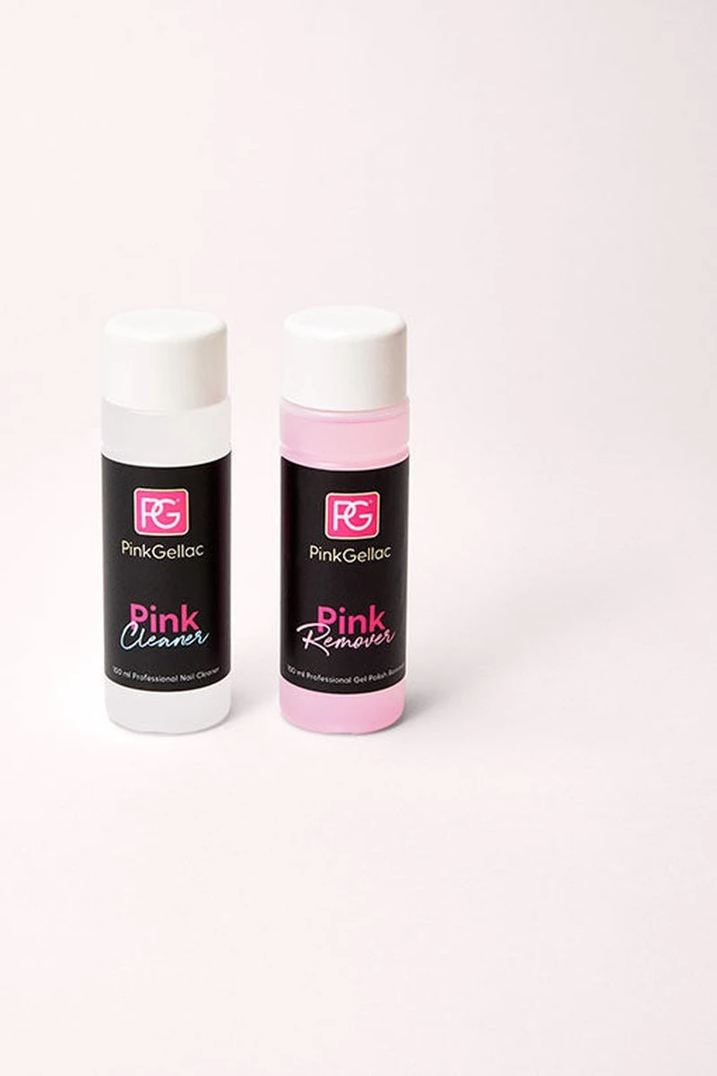 Pink Gellac - Starterset Premium Uncovered Met 4 Kleuren En LED Lamp + Manicure Set - Afbeelding 9