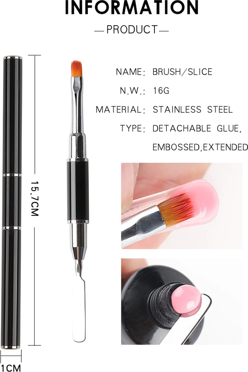 Elvi Polygel Nagels Kit - 6x15 Perfecte Polygel Kleuren Voor De Feestdagen- Nagelverlenging - Polyacryl UV Nagellak-Quick Extension Set- Polygel Color Changing Red-Pink-Polygel Starterspakket- UV Base & Top Coat-Slip Solution-100 Nagel Tips- - Afbeelding 11