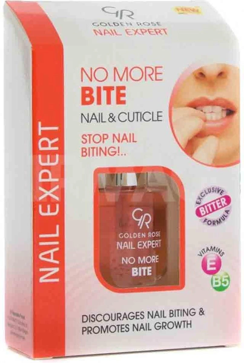Nagelverzorging Nail Expert NO MORE BITE GOLDEN ROSE