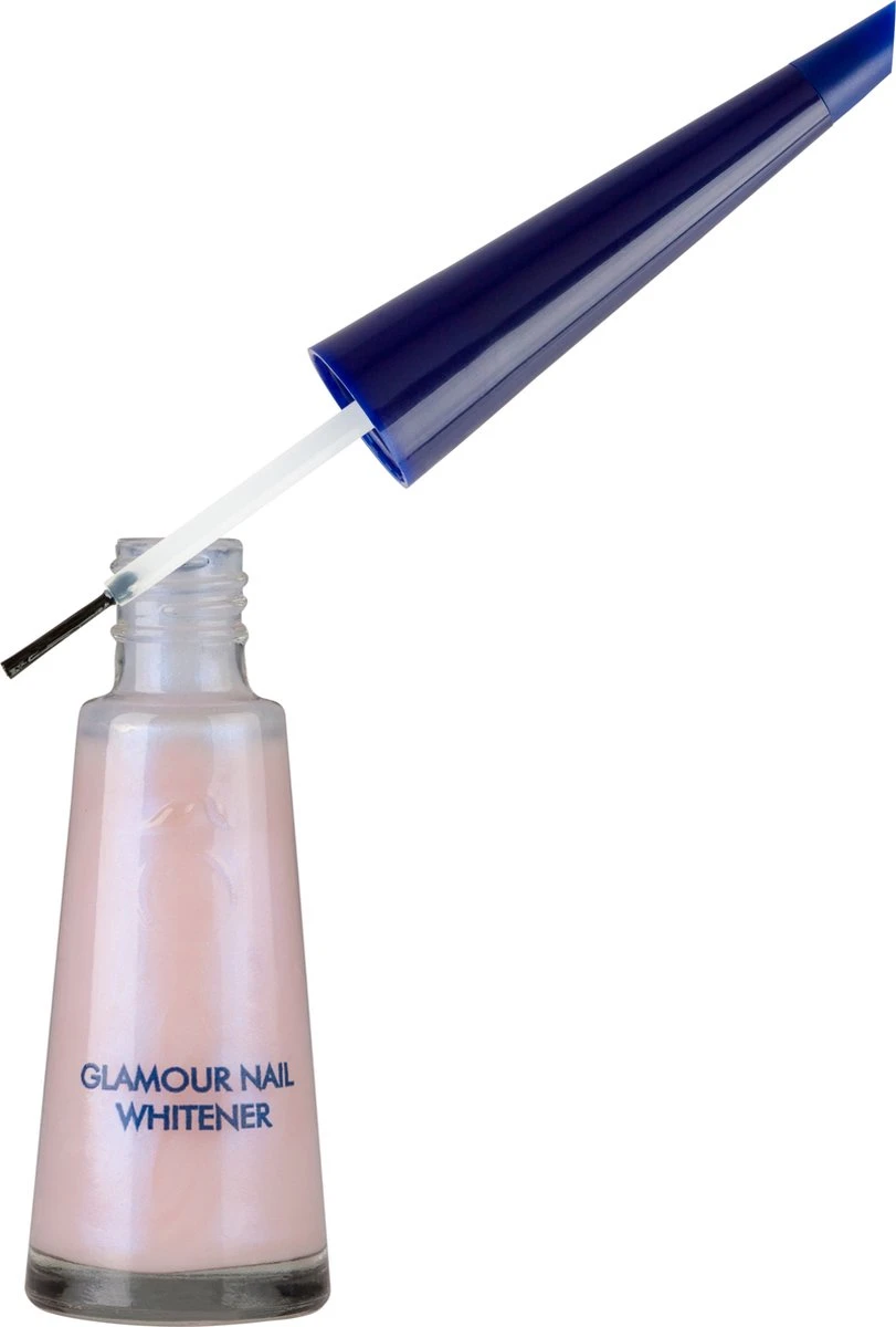 Herome Glamour Nail Whitener - Natural Nail Whitener Met Een Romige Parelmoerglans - Camoufleert Doffe Of Verkleurde Nagels - 10ml. - Afbeelding 8
