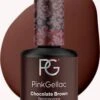 Pink Gellac - Chocolate Brown - Gellak - Vegan - Bruin - Creamy Finish - 15 Ml