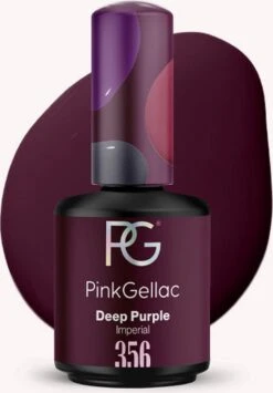 Pink Gellac - Deep Purple - Gellak - Vegan - Paars - Creamy Finish - 15 Ml