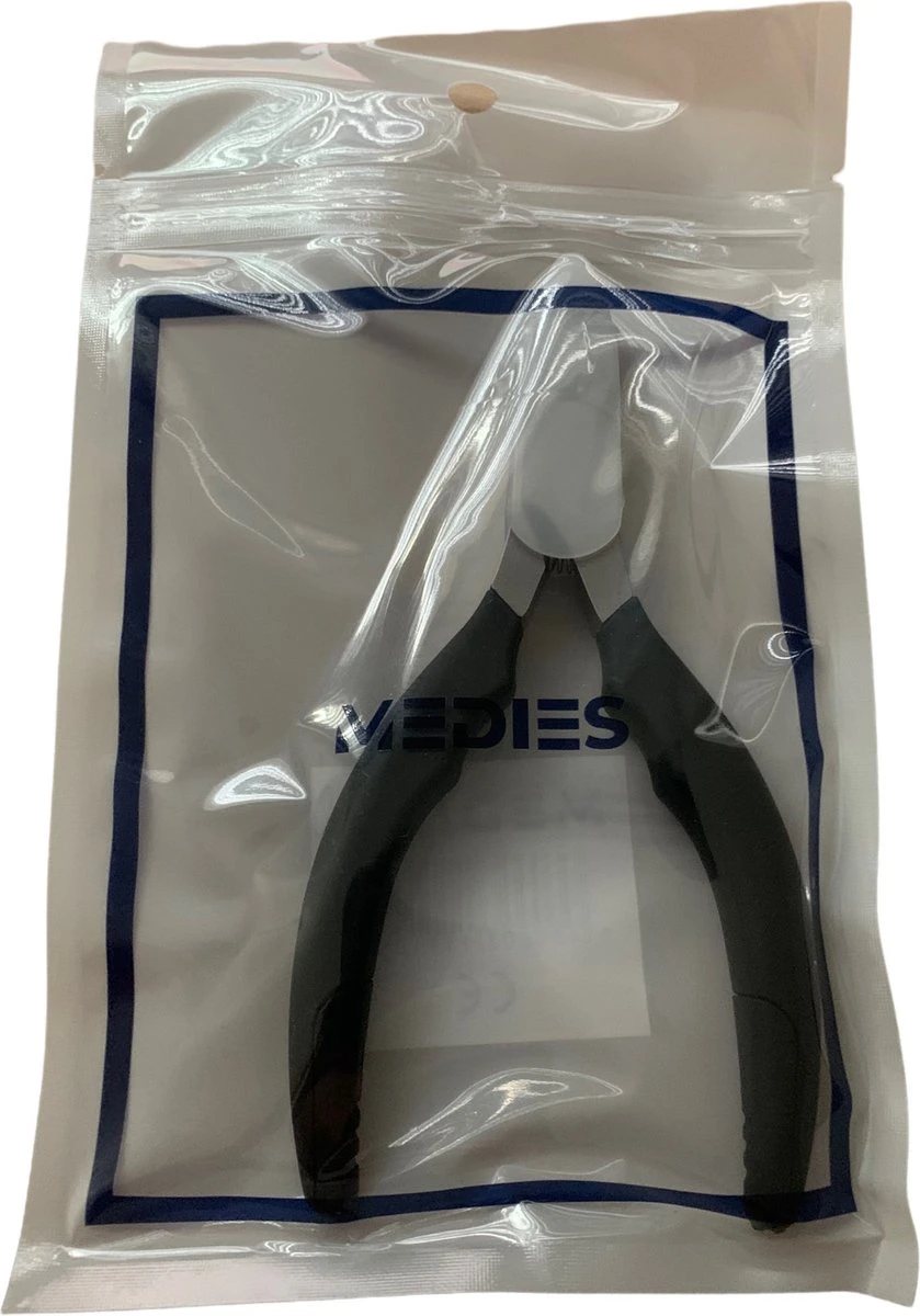 Medies - Multifunctionele Nageltang Met Huidduwer En Dubbelzijdige Nagelvijl | Nageltang Voor Harde Teennagels | Nagelknipper | Nagelschaar | Ingegroeide Nagels | Huidduwer | Nagelvijl - Zachte Anti Slip Handvaten - 3 In 1 - Afbeelding 5