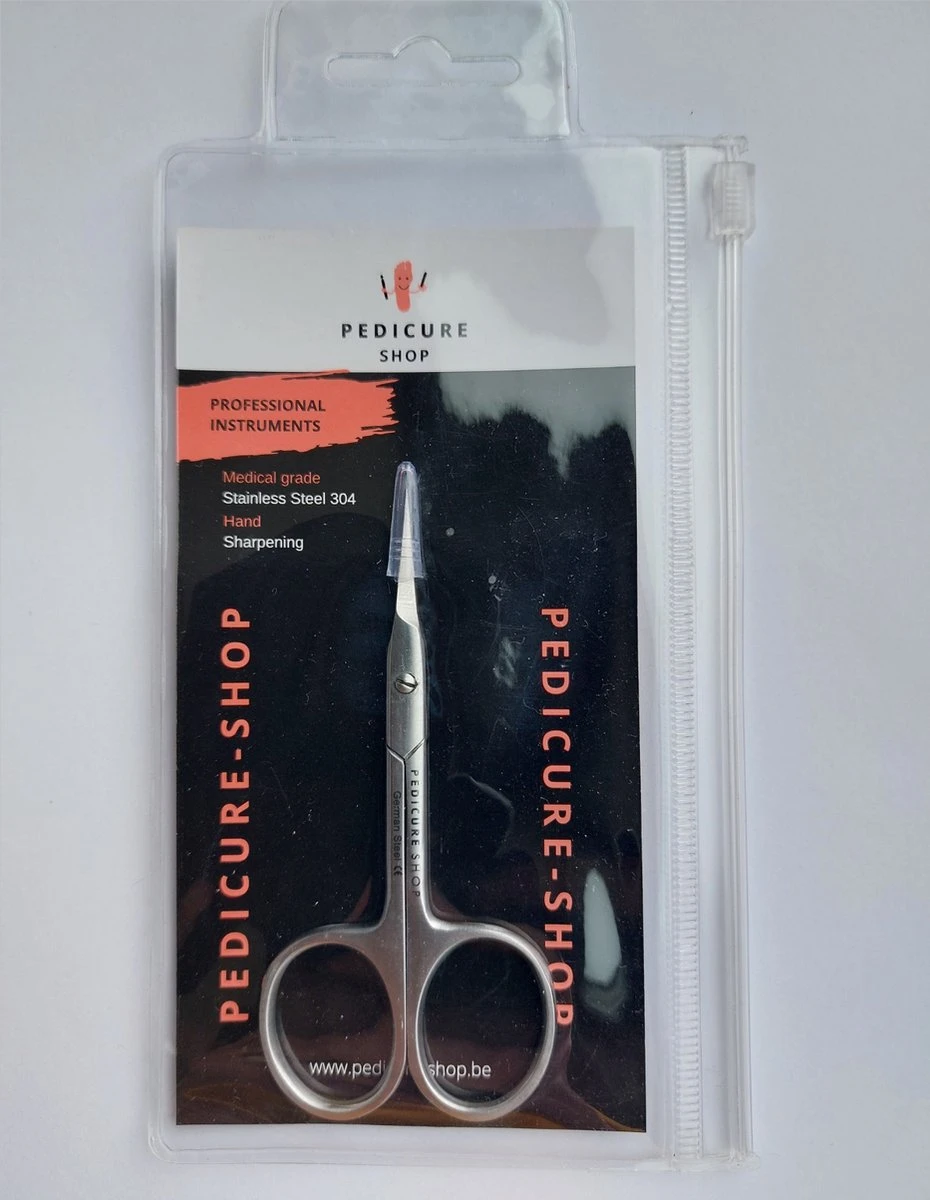 Nagelriemschaartje - Gebogen - Spits Punt - Voor Het Fijn En Nauwkeurig Knippen Van De Nagelriemen En/of Sjablonen - Afbeelding 3