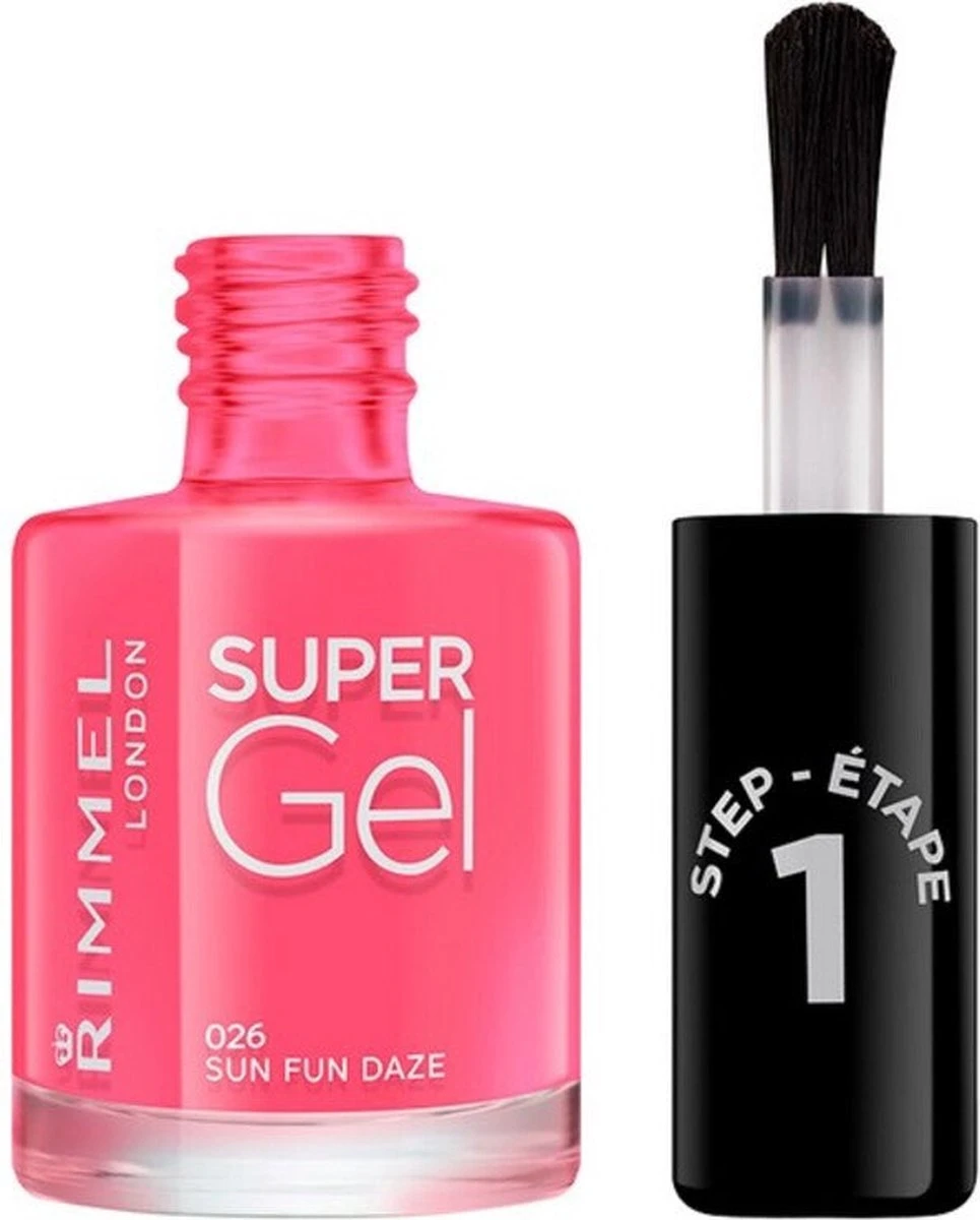 Rimmel London Super Gel Nagellak - 062 Punk Rock - Afbeelding 6