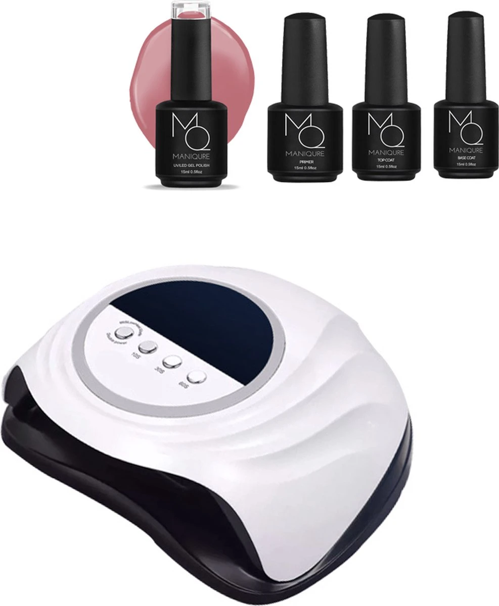 ManiQure - Gel Nagellak - Top Coat (No Wipe) - Shine Topcoat - 15ml - Afbeelding 3