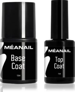 MEANAIL - Gellak - Base Coat 10ml - Top Coat 15ml - Gelnagellak